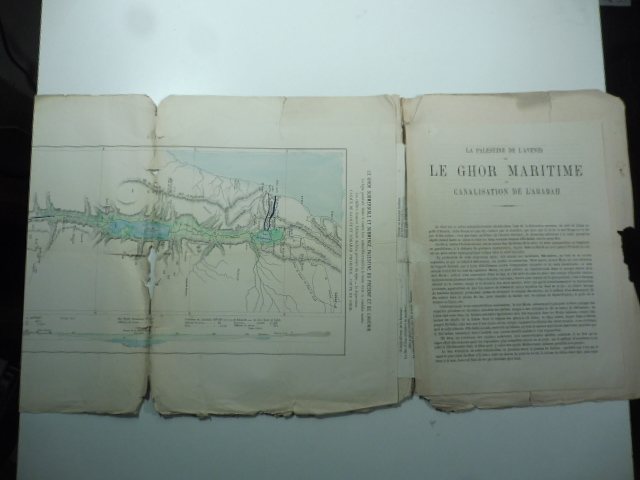 La Palestine de l'avenir ou le Ghor maritime et canalisation de l'Arabah